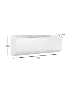 Aire acondicionado Split Samsung Wind-Free Inverter y Wi-Fi 9.000 btu 2