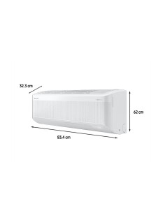Aire acondicionado Split Samsung Wind-Free Inverter y Wi-Fi 12.000 btu 2