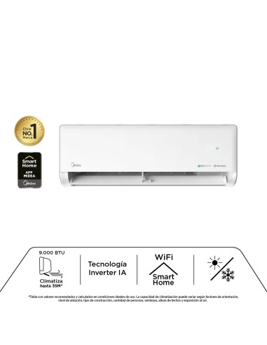 Aire Acondicionado Split Inverter EcoMaster 18000 Btu + Wifi
