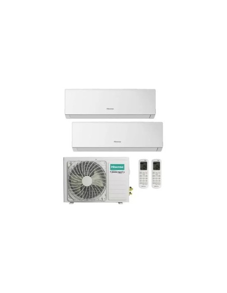 Aire Acondicionado Multi-Split Hisense R32 Wifi Inverter 9+12