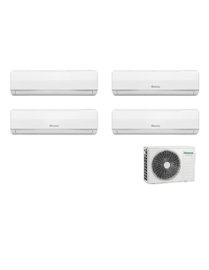 Aire Acondicionado Multi-Split Hisense R32 Wifi Inverter 9+9+9+9