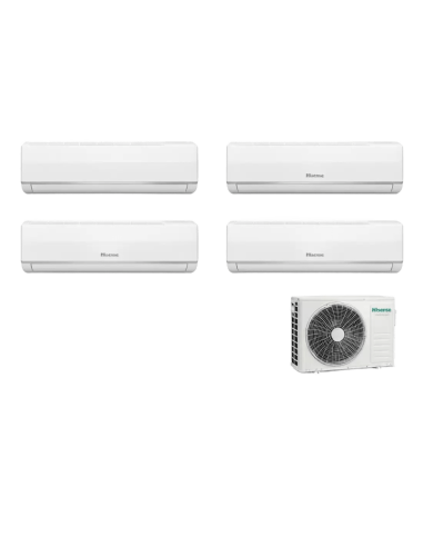 Aire Acondicionado Multi-Split Hisense R32 Wifi Inverter 9+9+9+9