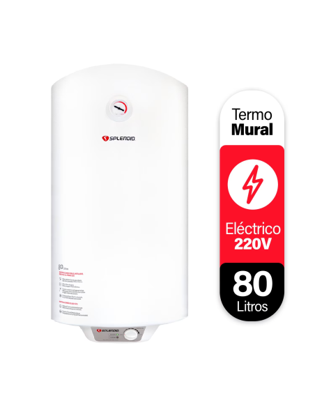 Termo eléctrico mural 80 litros Splendid