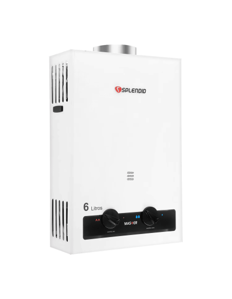 Calefont 6 litros Gas licuado Tiro natural Splendid